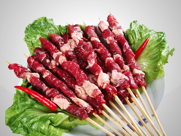 晓宇食品调料在牛肉串中的应用